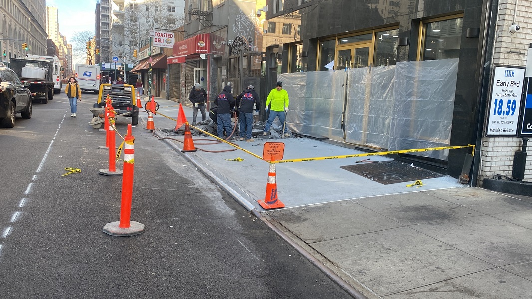 Sidewalk Repair NYC – Tips for Winter