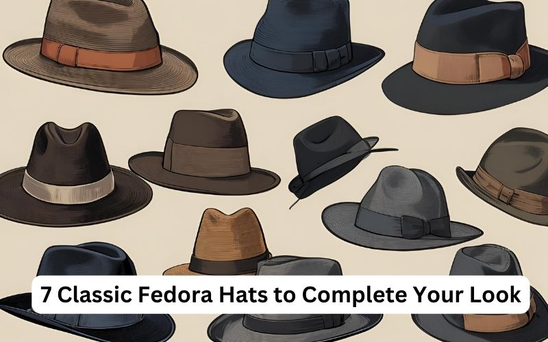 7 Classic Fedora Hats to Complete Your Look