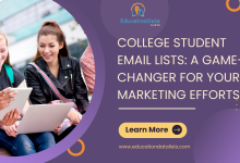 College Student Email Lists