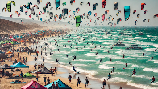 Top Tips for Kitesurfing in Crowded Locations