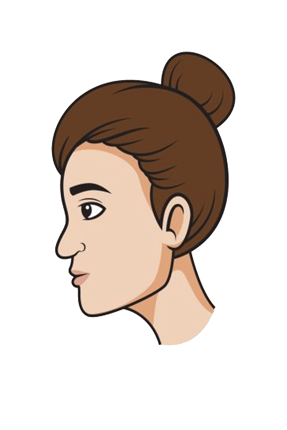 Face from the Side Drawing Tutorial